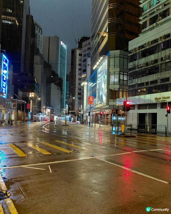 兩次夜遊中上環(相隔106日)