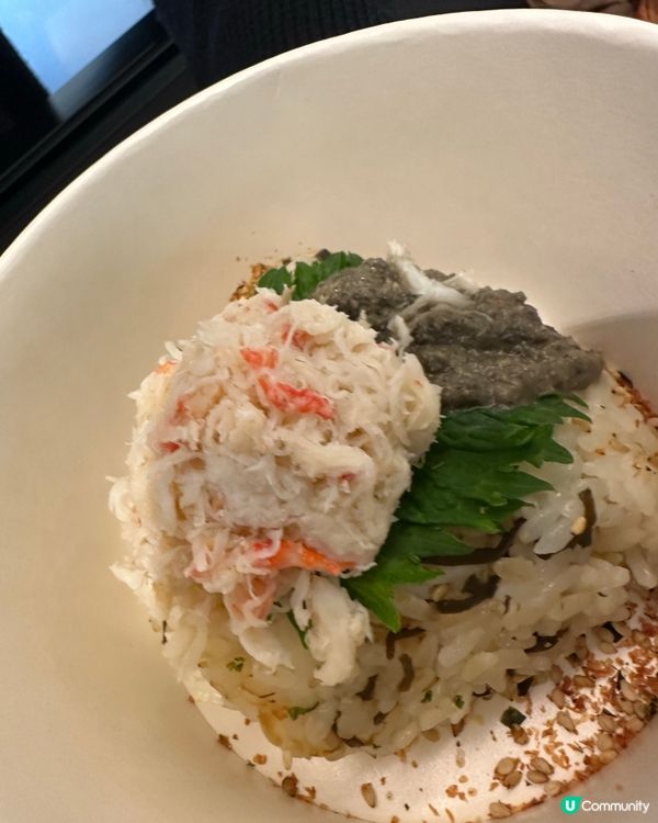 即叫即做飯團暖笠笠！🦀😋