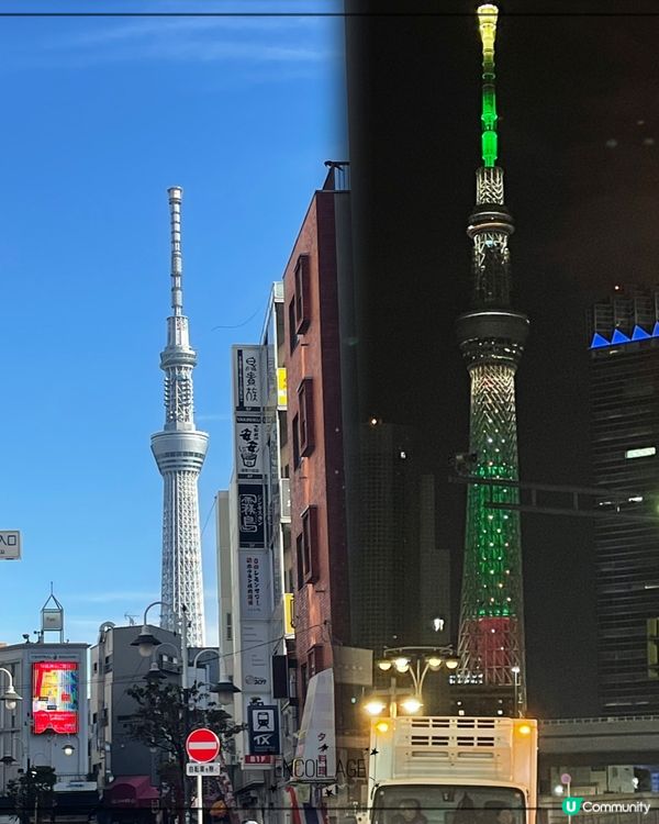 日夜晴空塔🌈震撼登場✨