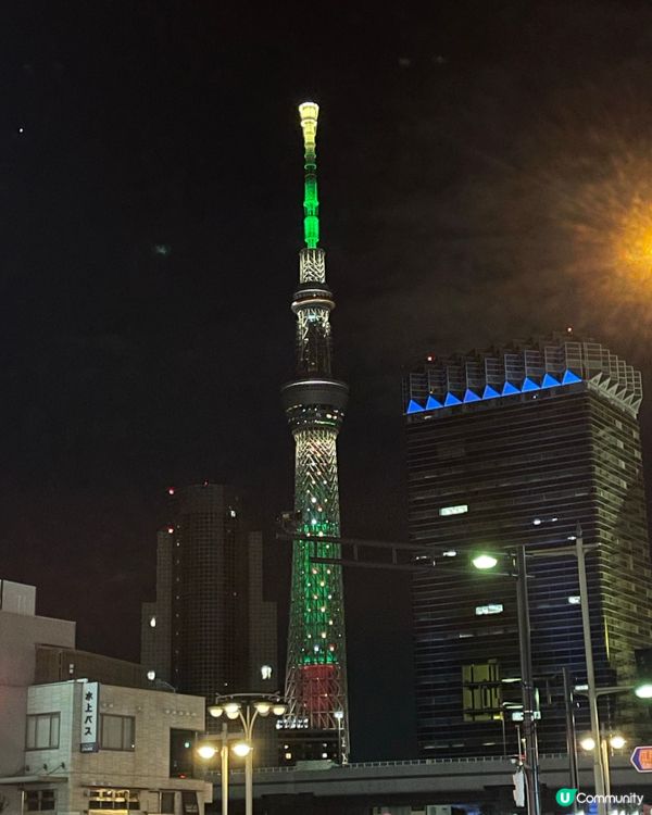 日夜晴空塔🌈震撼登場✨