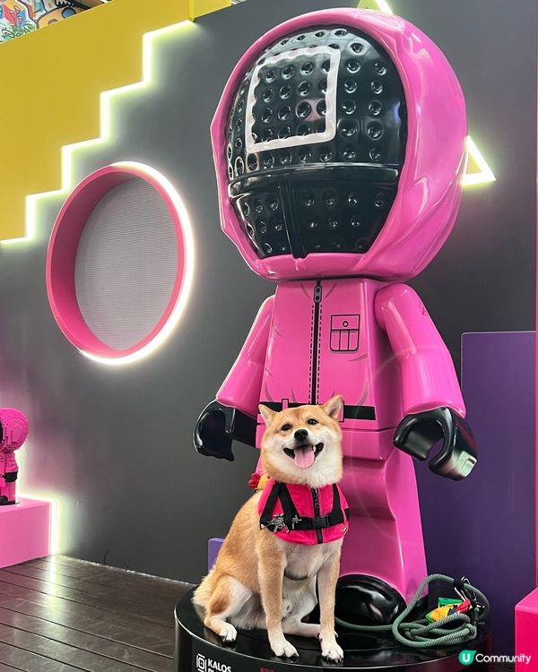 Kalos X Squid Game pop-up