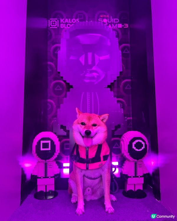 Kalos X Squid Game pop-up