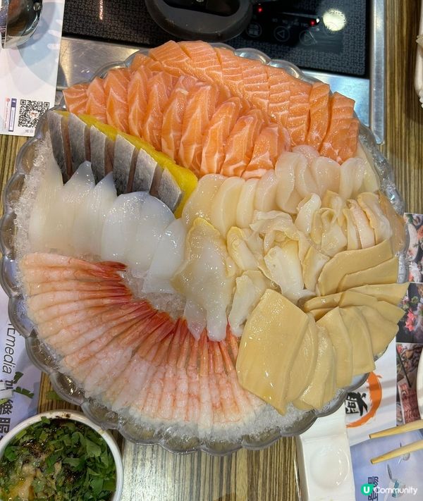 澳門美食｜ 任食刺身海鮮火車放題