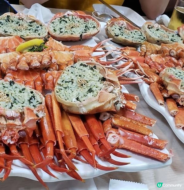 韓國松葉蟹豪華套餐