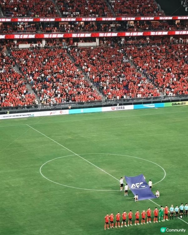 香港隊亞洲盃！啟德體育園🔥🇭🇰