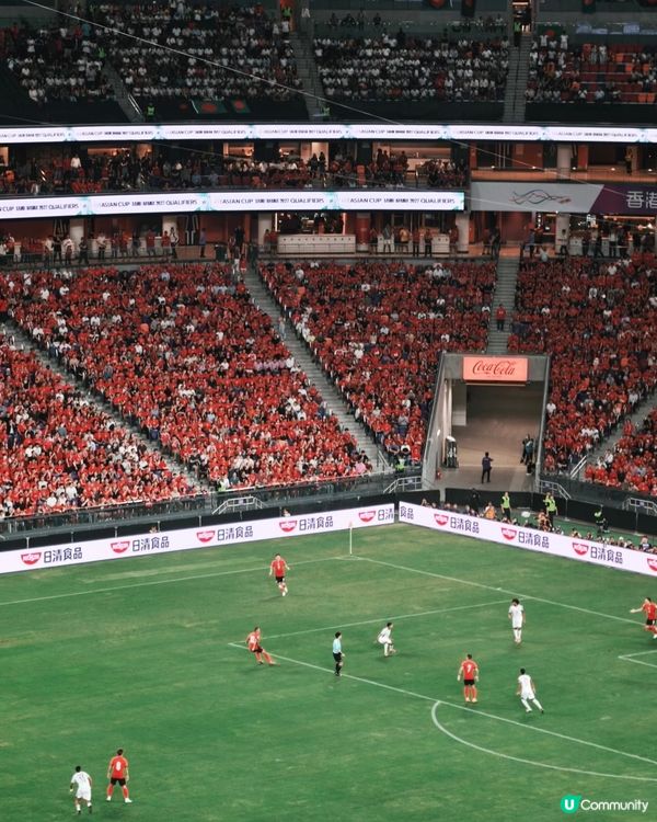 香港隊亞洲盃！啟德體育園🔥🇭🇰