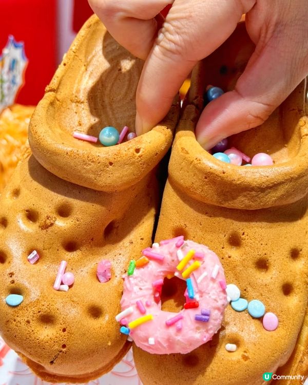 離譜‼️洞洞鞋竟然可以食？🤣