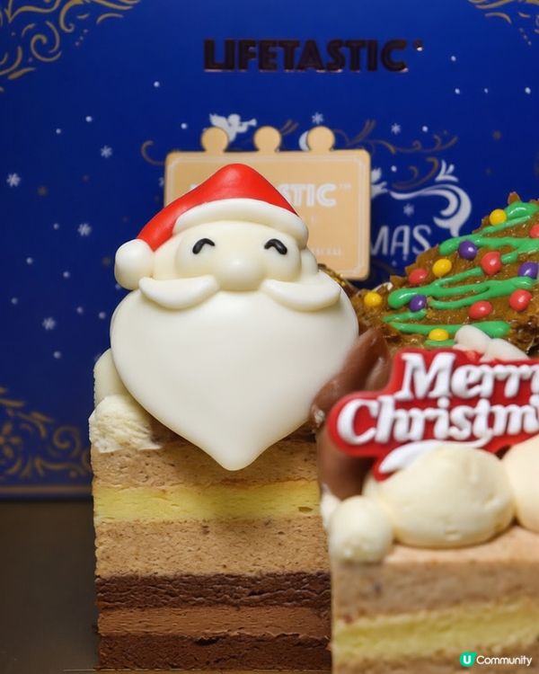 聖誕氣氛蛋糕get!!⛄️🎂