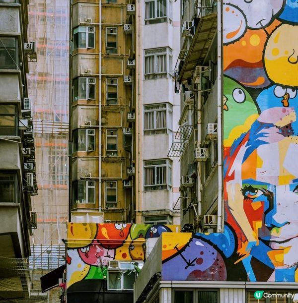 香港不止有中環塗鴉街，西營盤藝里坊也別錯過。