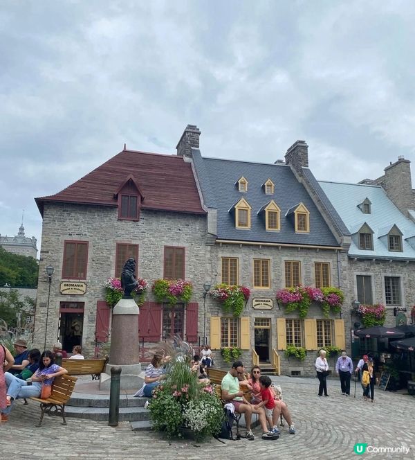 魁北克城真的太美了，每一個小巷子都像油畫一樣。這裡的服務態度...