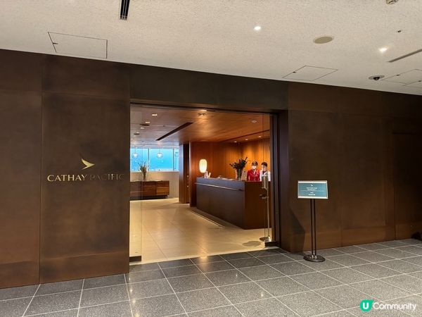 舒適美景+美食@國泰東京羽田 Lounge