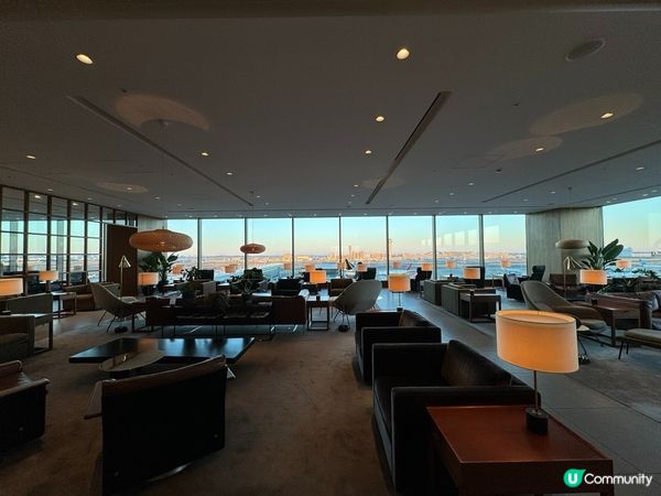 舒適美景+美食@國泰東京羽田 Lounge