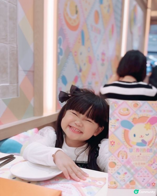 Saniro人氣可愛Usahana彩虹兔期間限定主題餐廳打卡