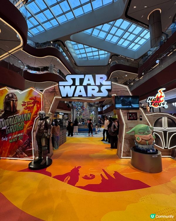 星戰迷必衝🌠啟德Star Wars展覽「小古古漫遊大銀河」