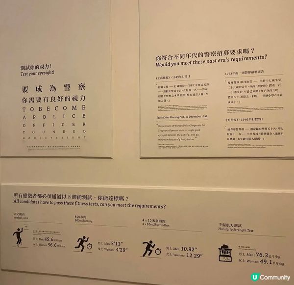 位於中環大館警察總部大樓「中區警署歲月」展覽，主要介紹警察的...