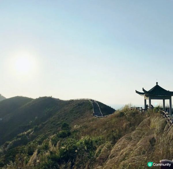 虎山位於大澳，從虎山行山徑起步點走約