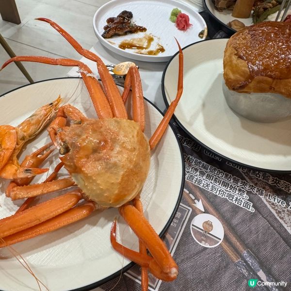 韓式自助餐驚喜😋！醬油蝦蟹超正🦀🦐🐙！ 