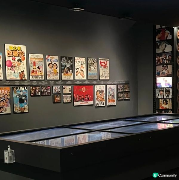 館內展出了多個電影與週刊的介紹，懷舊又有趣，好值得一看。