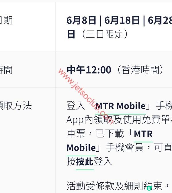 曼富寶MPF 感激香港人！免費港鐵單程車票等你拎！