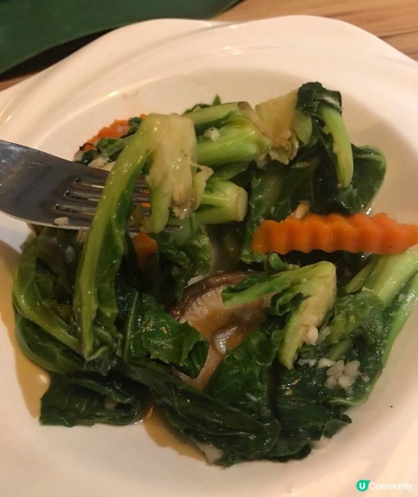 泰珍珠椰菜苗炒香菇