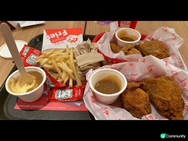 jolibee好味道炸雞套餐