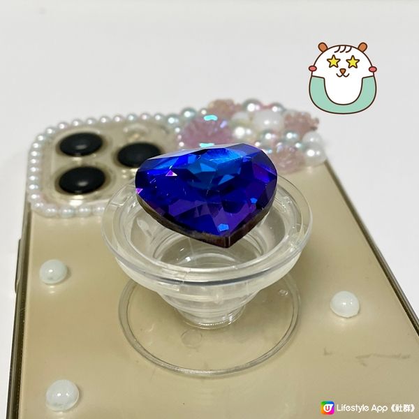 💙《Sapphire Heart》iPhone stand💎