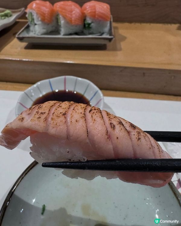 返工就係一件壽司🍣 做下層果陣，一定覺得上面多嚿魚🐠