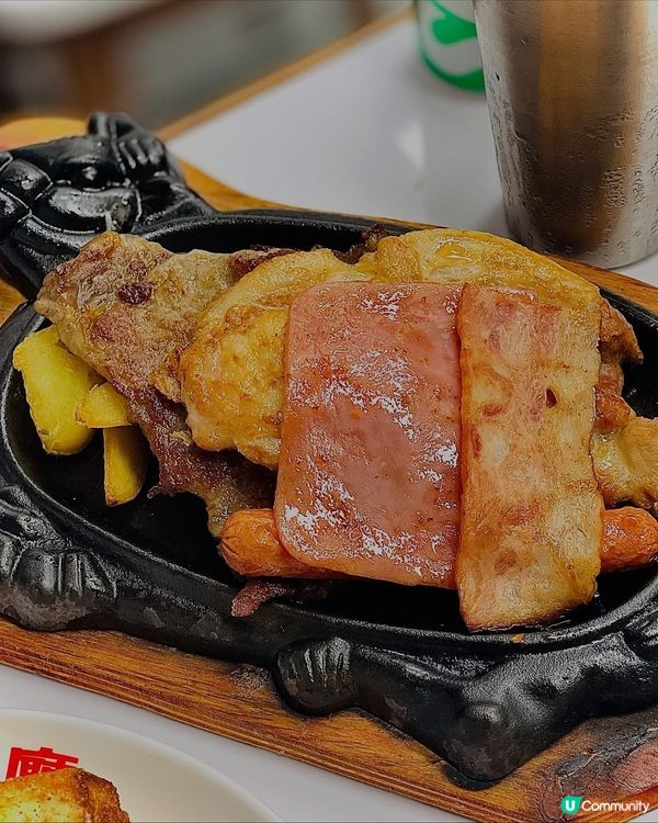 呢度有我心心念念嘅懷舊港式鐵板餐😍