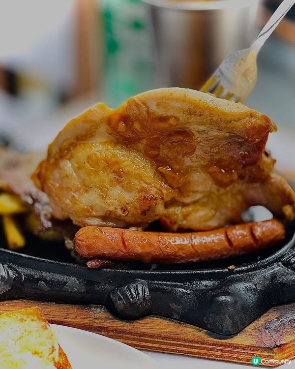 呢度有我心心念念嘅懷舊港式鐵板餐😍