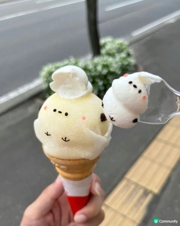 必食超cute小雪人雪糕可麗餅