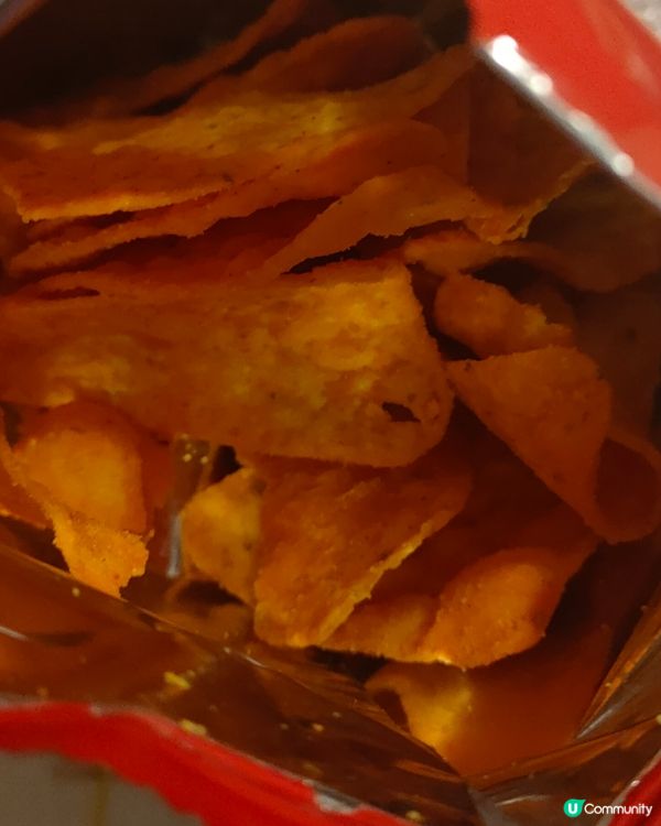 温迪試食，辣芝士栗米片！😋