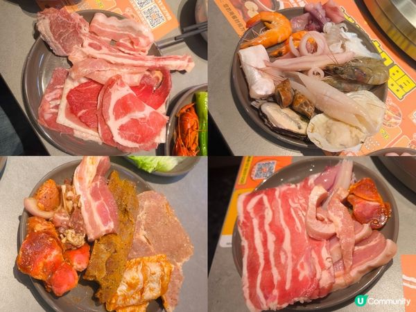 深圳￥94抵食烤肉+火鍋放題 任食多款肉類、海鮮+豐盛自助區