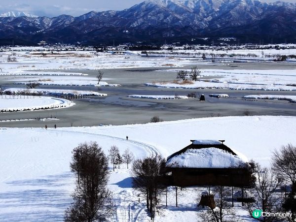 新潟 雪景 福島潟