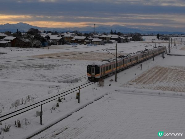 雪國冬日小確幸 ❄️🚂 冷但美