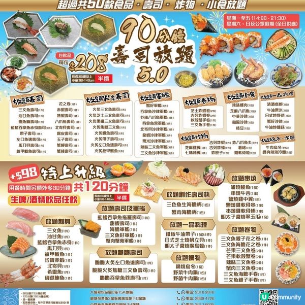 唔好食既壽司放題 5.0
