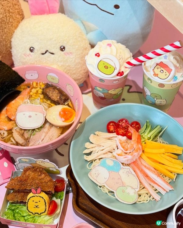 銅鑼灣富山拉麵🍜 角落生物萌爆！😍 仲有鎖匙扣送！🎁 