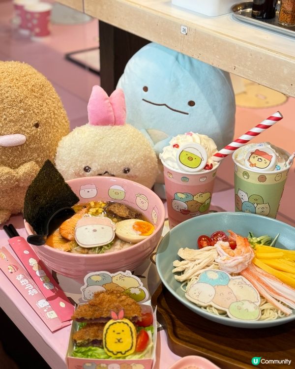 銅鑼灣富山拉麵🍜 角落生物萌爆！😍 仲有鎖匙扣送！🎁 