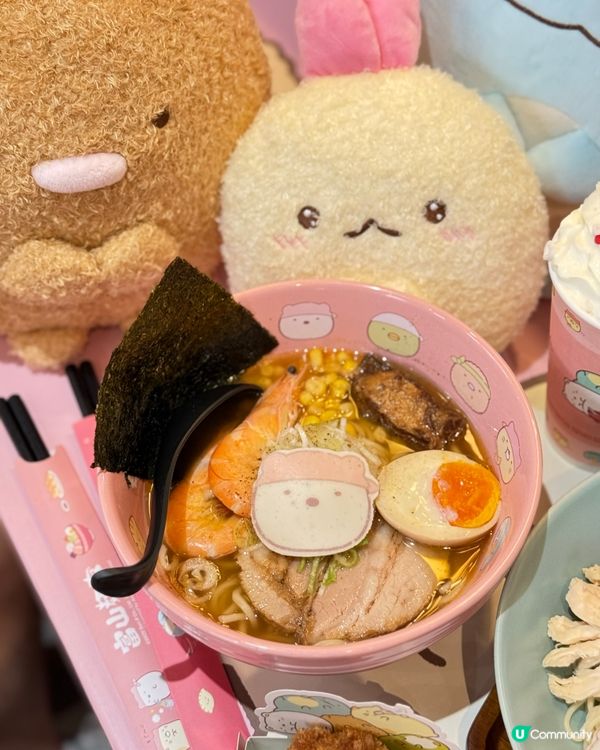 銅鑼灣富山拉麵🍜 角落生物萌爆！😍 仲有鎖匙扣送！🎁 