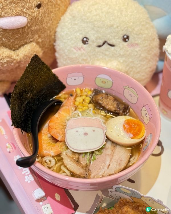 銅鑼灣富山拉麵🍜 角落生物萌爆！😍 仲有鎖匙扣送！🎁 