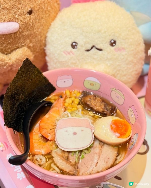 銅鑼灣富山拉麵🍜 角落生物萌爆！😍 仲有鎖匙扣送！🎁 