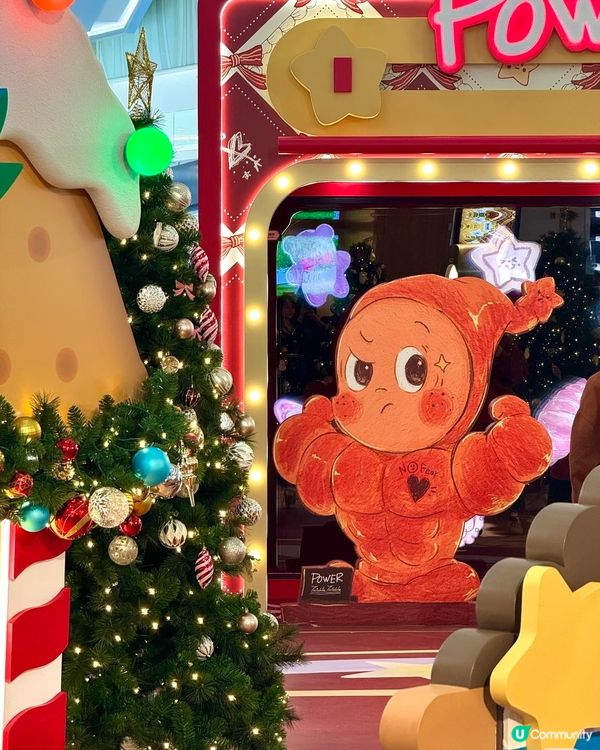 泡泡瑪特星星人聖誕🎄打卡📸