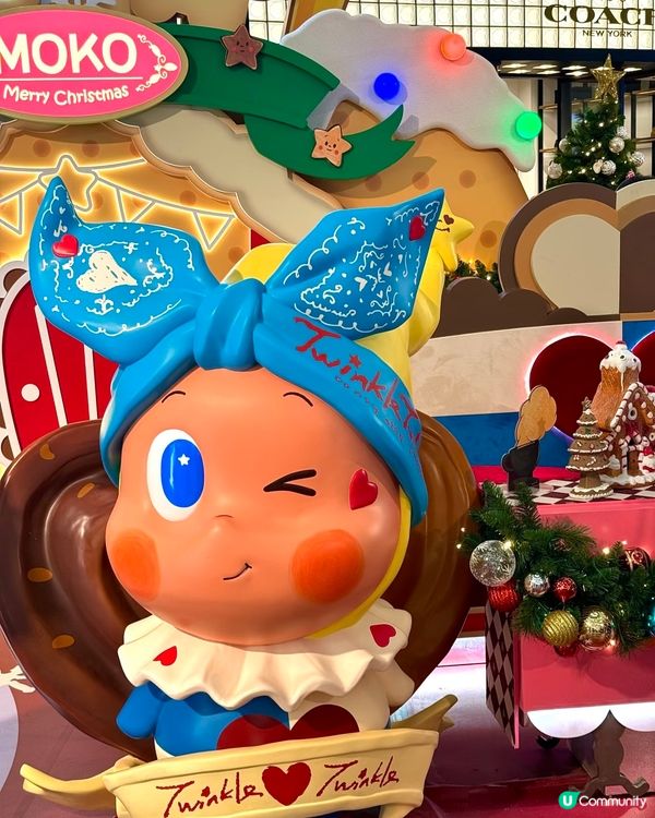 泡泡瑪特星星人聖誕🎄打卡📸