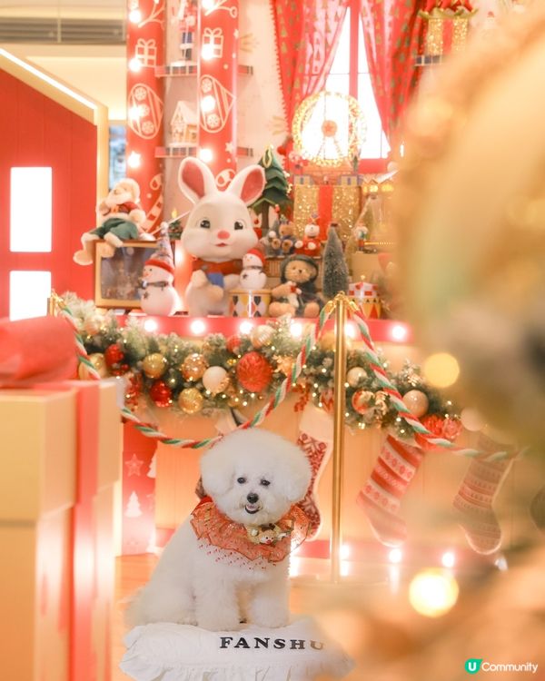 今年聖誕裝飾甜到爆！📸 紅色打卡位勁正！🎄