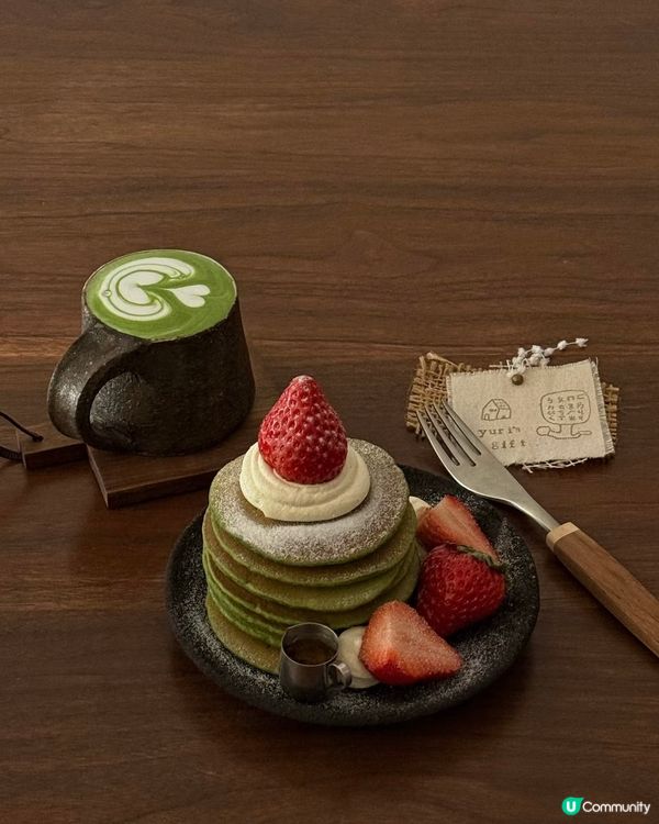 自家製抹茶Pancake塔🥞