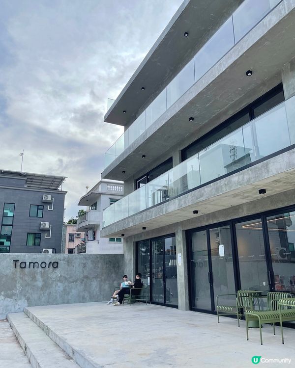 大埔大美督🫧韓國濟州風打卡咖啡店