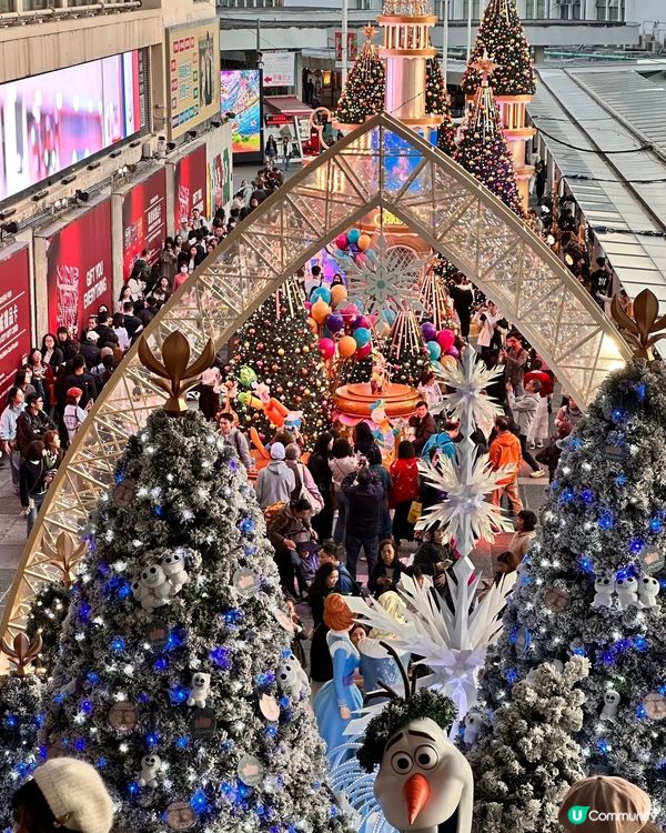 聖誕去海港城打卡📸！迪士尼20週年🎉！