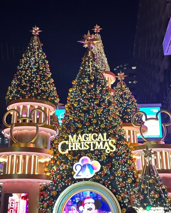聖誕去海港城打卡📸！迪士尼20週年🎉！