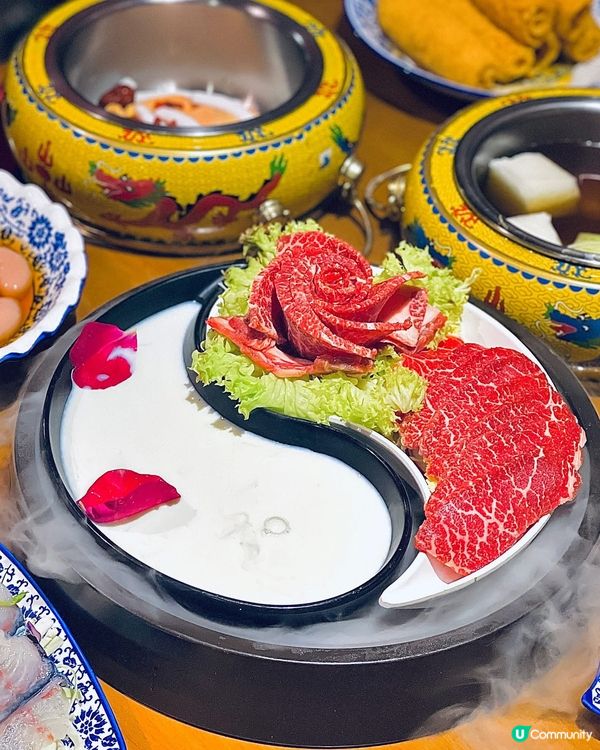 皇帝級享受🫶宮廷式火鍋👍🏻👍🏻