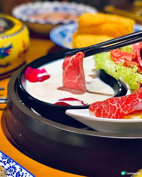 皇帝級享受🫶宮廷式火鍋👍🏻👍🏻