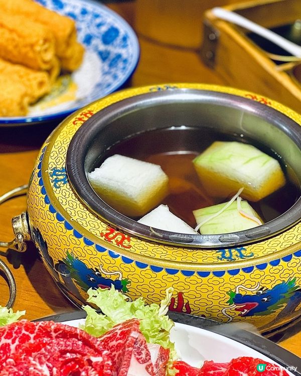 皇帝級享受🫶宮廷式火鍋👍🏻👍🏻